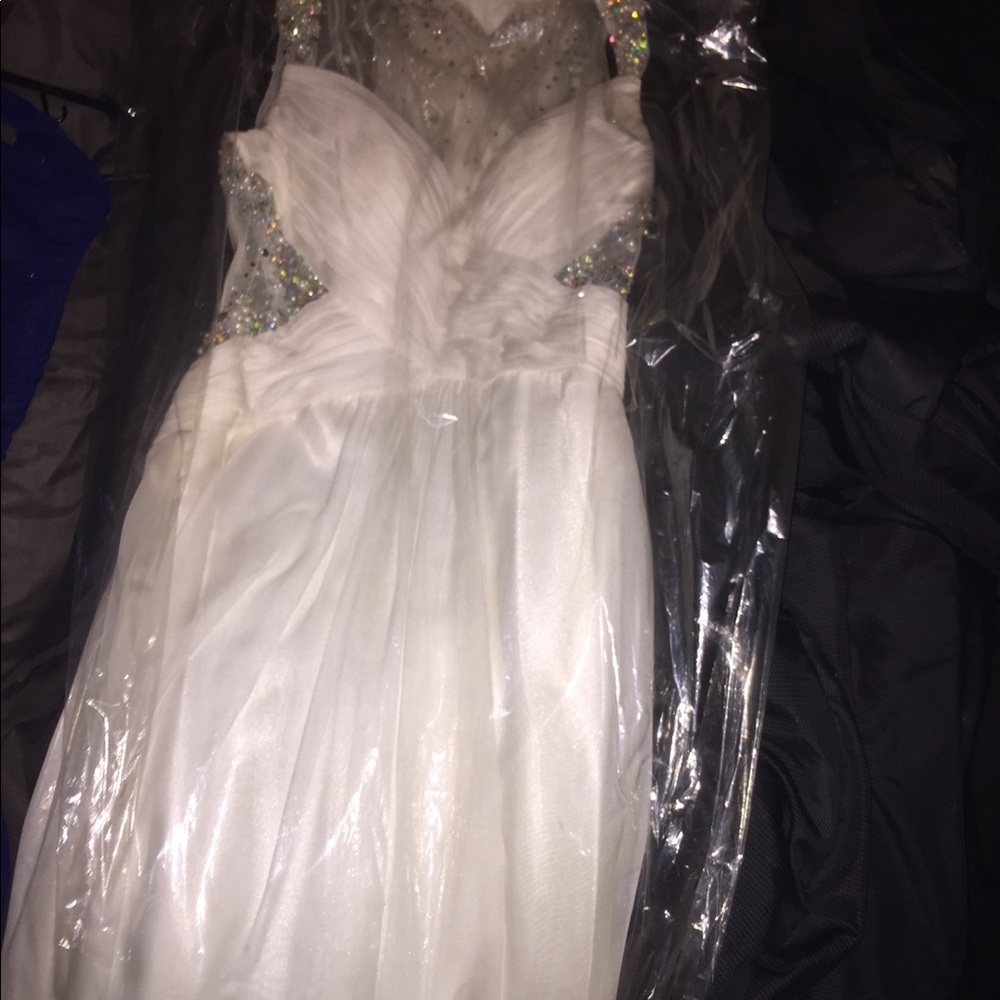 Prom dress white